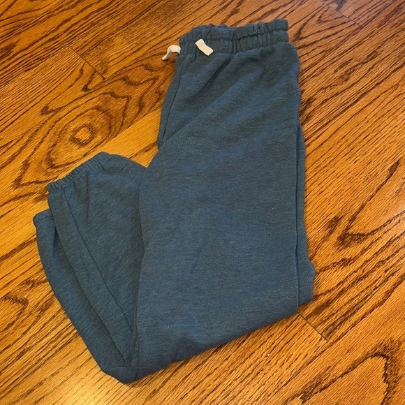 Z Supply Girl’s Blue Joggers With Elastic Waist Size M 10-12 - Picture 1 of 7